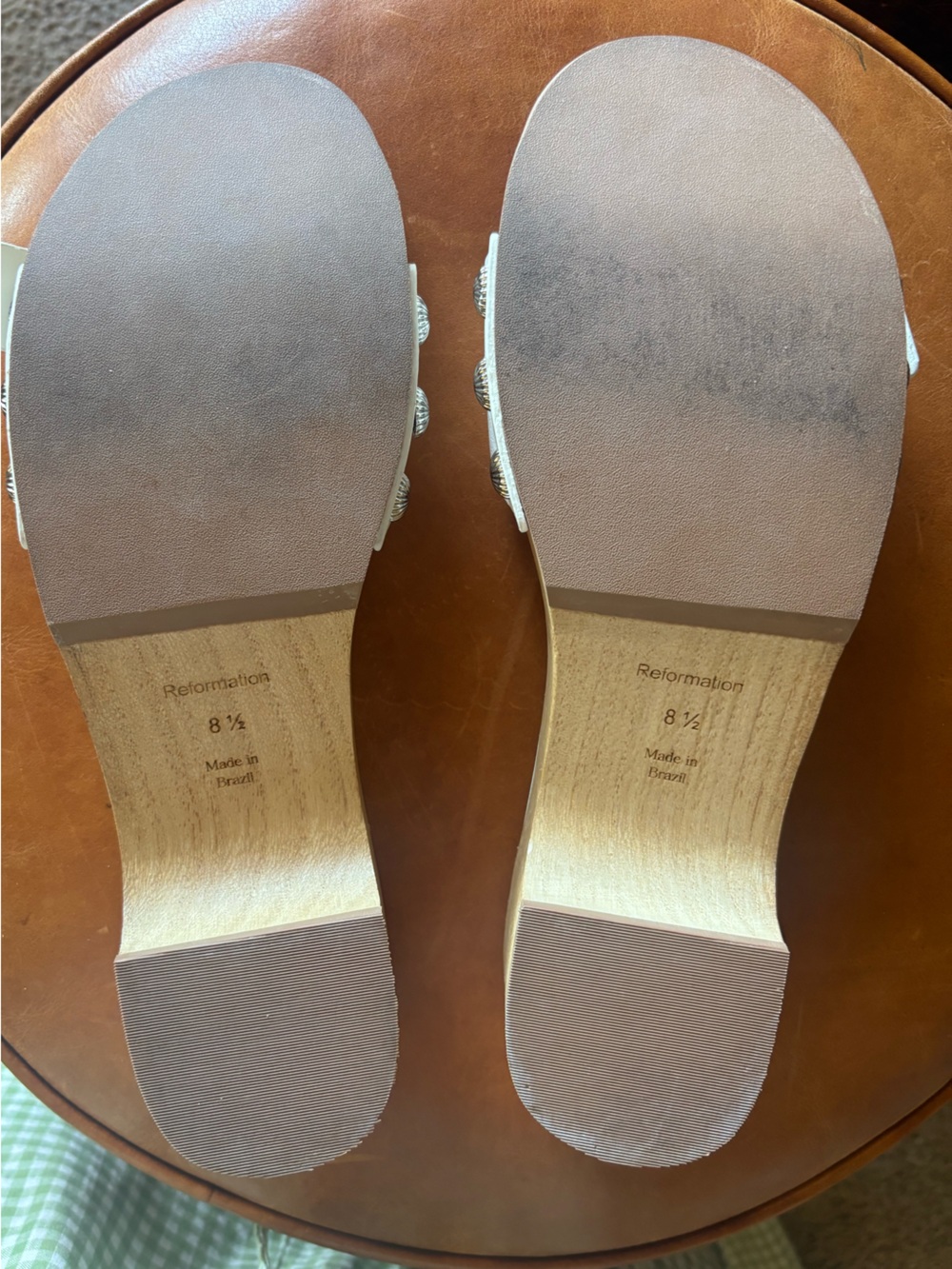 Reformation Jolene Clog- size 8.5 - Picture 7 of 8